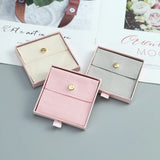 Pink Cotton Bag Jewelry Box Set Wedding Christmas Gift