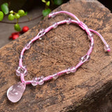 Pink Crystal Anklets Fox Anklets Purple Crystal Anklets Fox Women's Jewelry Drop