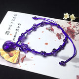 Pink Crystal Anklets Fox Anklets Purple Crystal Anklets Fox Women's Jewelry Drop