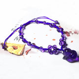 Pink Crystal Anklets Fox Anklets Purple Crystal Anklets Fox Women's Jewelry Drop