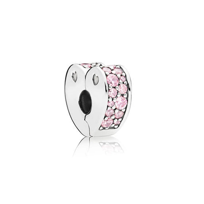 Pink Diamond Love Bracelet Girls Jewelry Accessories Beads