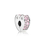 Pink Diamond Love Bracelet Girls Jewelry Accessories Beads