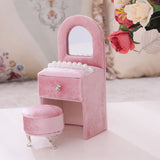 Pink Dresser Jewelry Box for Women