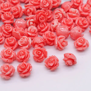 10mm Pink Coral Beads for DIY Jewelry Making