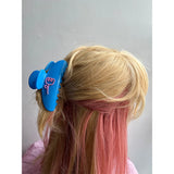 Pink Flower Solid Shark Clip Hair Claws Tulip Hairpin