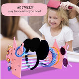 Pink Acrylic Hairband Display Stand