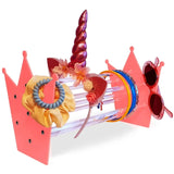 Pink Acrylic Hairband Display Stand