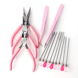 Pink Jewelry Pliers Tool & Equipment for Kits