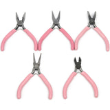 Pink Jewelry Pliers Stainless Steel End Cutting Wire Pliers
