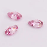 Pink Loose Moissanite 100% Real Lab Gemstone Stones For Women Jewelry