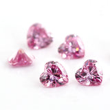 Pink Loose Moissanite 100% Real Lab Gemstone Stones For Women Jewelry