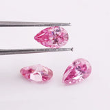 Pink Loose Moissanite 100% Real Lab Gemstone Stones For Women Jewelry