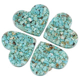 Pink Love Heart Resin Gravel Drawer Cabinet Pulls Knobs Brass Handle