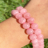 Rose Quartz Round Stone Beads 6-10mm 7.5 Inch