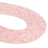 Pink Shell Beads Mother of Pearl Spaced Beads DIY Jewelry Making