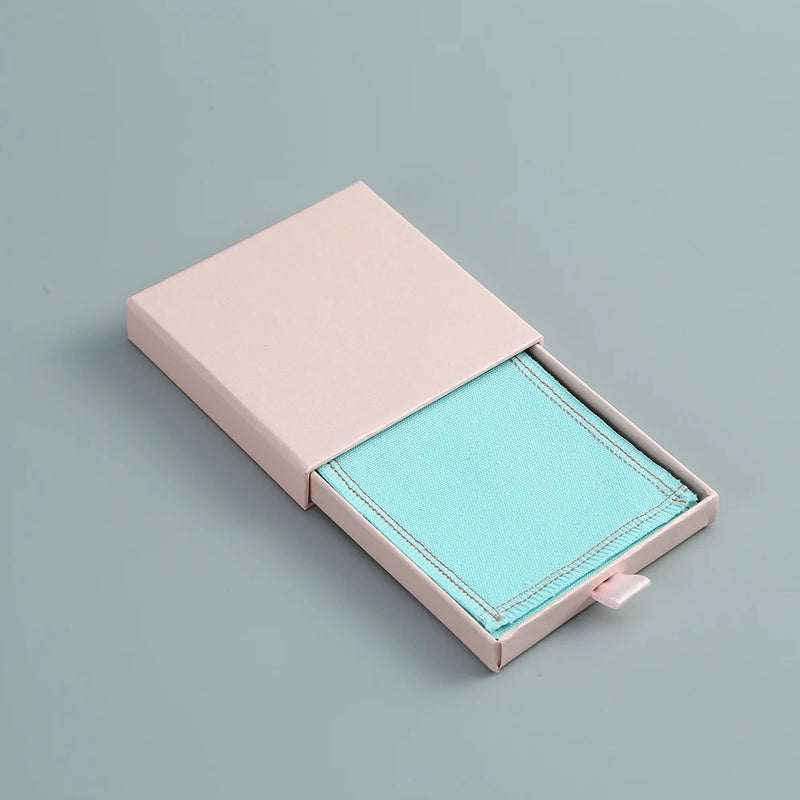 Pink Paper Box & Cotton Bag Jewelry Gift Bag