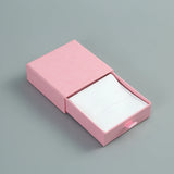 Pink Paper Box and Microfiber Bag Jewelry Sets for Wedding Christmas Gift