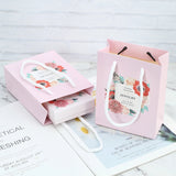 Pink Christmas Candy Gift Bag Jewelry Boxes