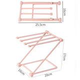 Pink Plastic Jewelry Display Racks Earring Hairband Organizer