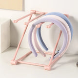 Pink Plastic Jewelry Display Racks Earring Hairband Organizer