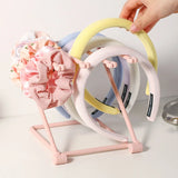 Pink Plastic Jewelry Display Racks Earring Hairband Organizer