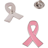 Pink Ribbon Pin 20 Pcs Ribbon Brooches Breast Cancer Awareness Lapel