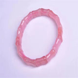 Pink Rose Quartz Bracelet, Healing Gift, Ladies Jewelry