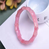 Pink Rose Quartz Bracelet, Healing Gift, Ladies Jewelry