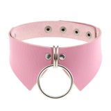 Pink Sexy Rock Gothic Collar Necklaces Jewelry Harajuku Punk Choker