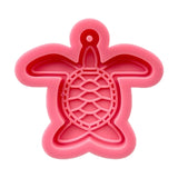 Pink Tortoise Keychain Silicone Mold for DIY Craft