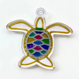 Pink Tortoise Keychain Silicone Mold for DIY Craft