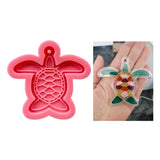 Pink Tortoise Keychain Silicone Mold for DIY Craft
