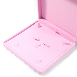 Pink Velvet Box for Jewelry Set