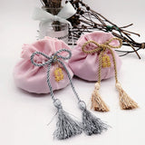 Velvet Wedding Candy Bags Drawstring Pouch Gift Bags