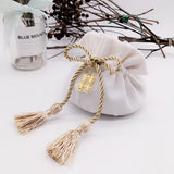 Velvet Wedding Candy Bags Drawstring Pouch Gift Bags