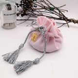 Velvet Wedding Candy Bags Drawstring Pouch Gift Bags