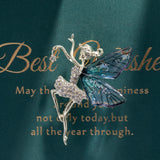 Angel Zircon Brooch for Women Jewelry PD833