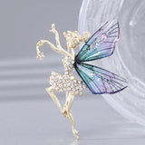 Angel Zircon Brooch for Women Jewelry PD833