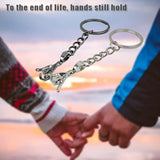 Pinky Promise Gift Couple Keychains for Him and Her