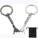 Pinky Promise Gift Couple Keychains for Him and Her