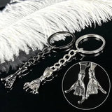 Pinky Promise Gift Couple Keychains for Him and Her