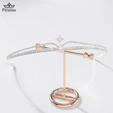 2021 Princess Crystal Tiara Headband Girls Bridal Prom Crown