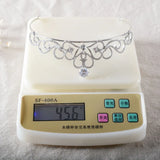 Crystal Rhinestone Crown Tiaras Headband for Weddings