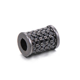 CZ Zircon Tube Charm Beads for Bracelet DIY Spacer Beads