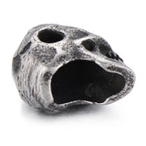 4pcs Scary Skull Head Beads for Bracelet Stainless Steel Charms DIY Jewelry