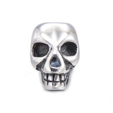 4pcs/set Vintage Stainless Steel Skull Beads DIY Charms for Men Bracelet