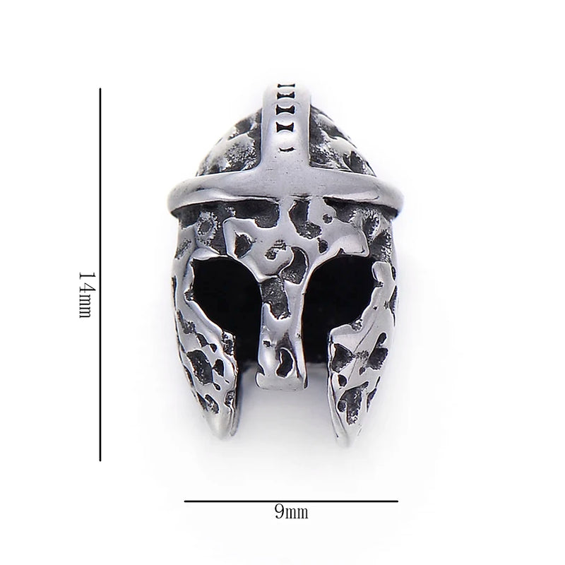 Vintage Stainless Steel Elephant Dragon Charms for Men Bracelet