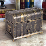 Pirate Treasure Chest Decorative Keepsake Jewelry Box Plastic Toy