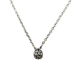 Pirate King Ace Necklace Demon Fruit Pendant Original Burnt Fruit Necklace