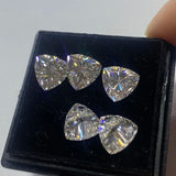 3.0ct D VVS1 Trillion Cut Moissanite Loose Diamond Stone